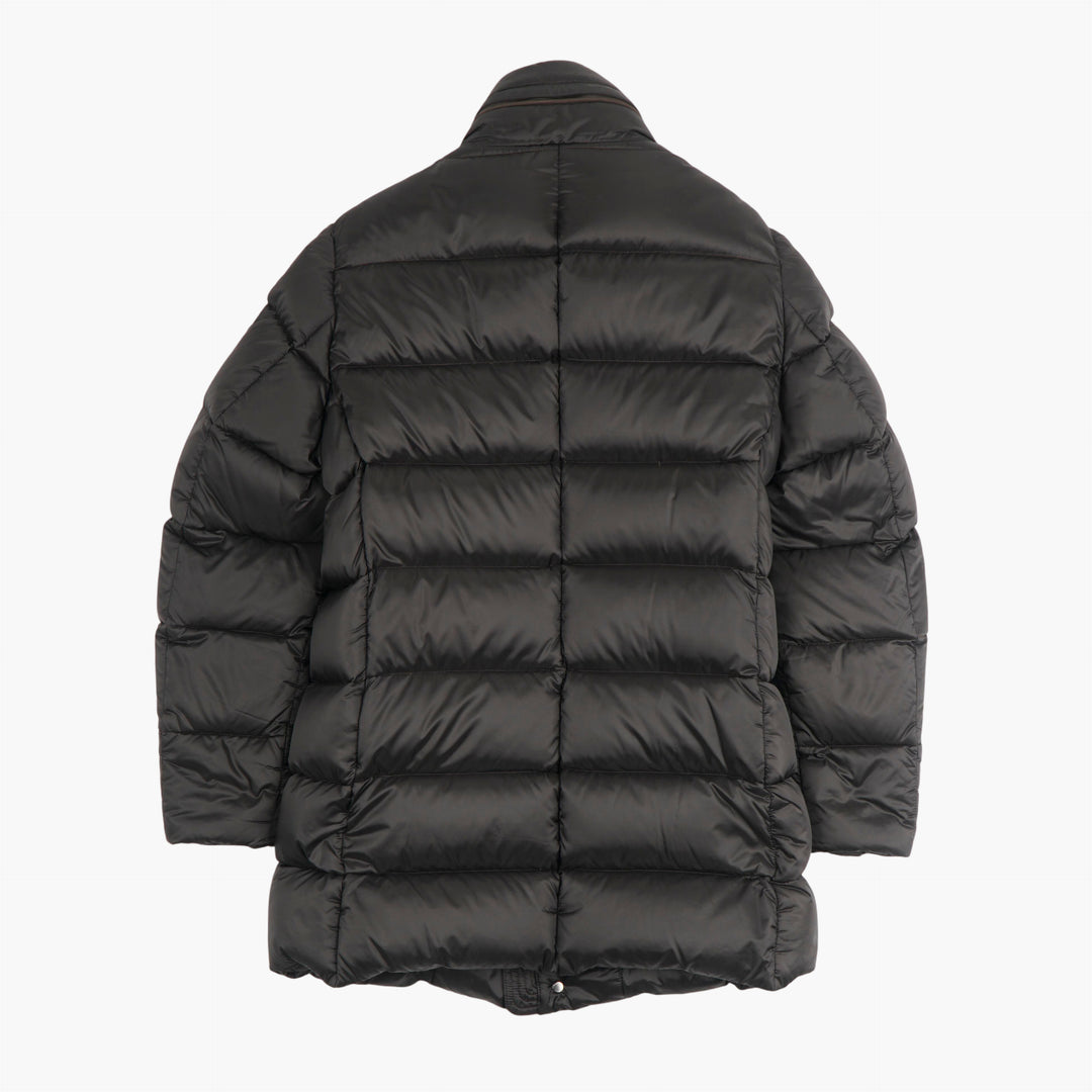Giacca piumino marrone scuro Moorer