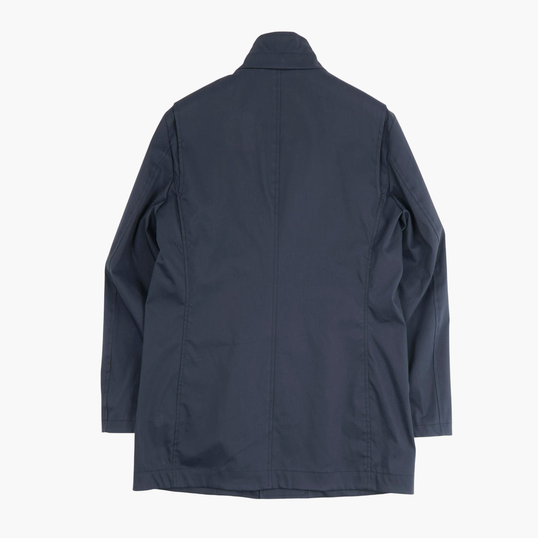 Giacca su misura blu Moorer