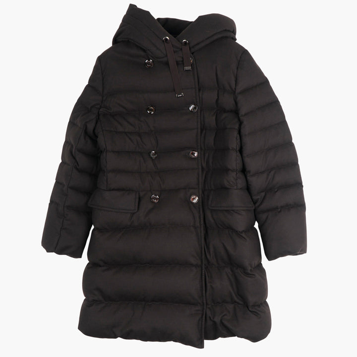 Cappotto in cashmere marrone scuro Moorer