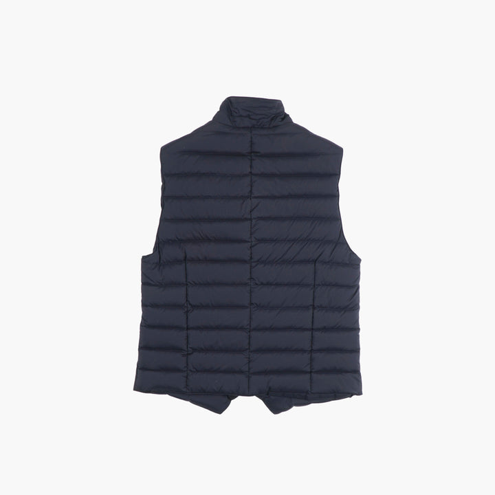 Gilet imbottito blu Moorer