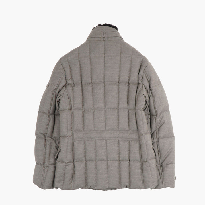 Giacca doppiopetto beige Moorer