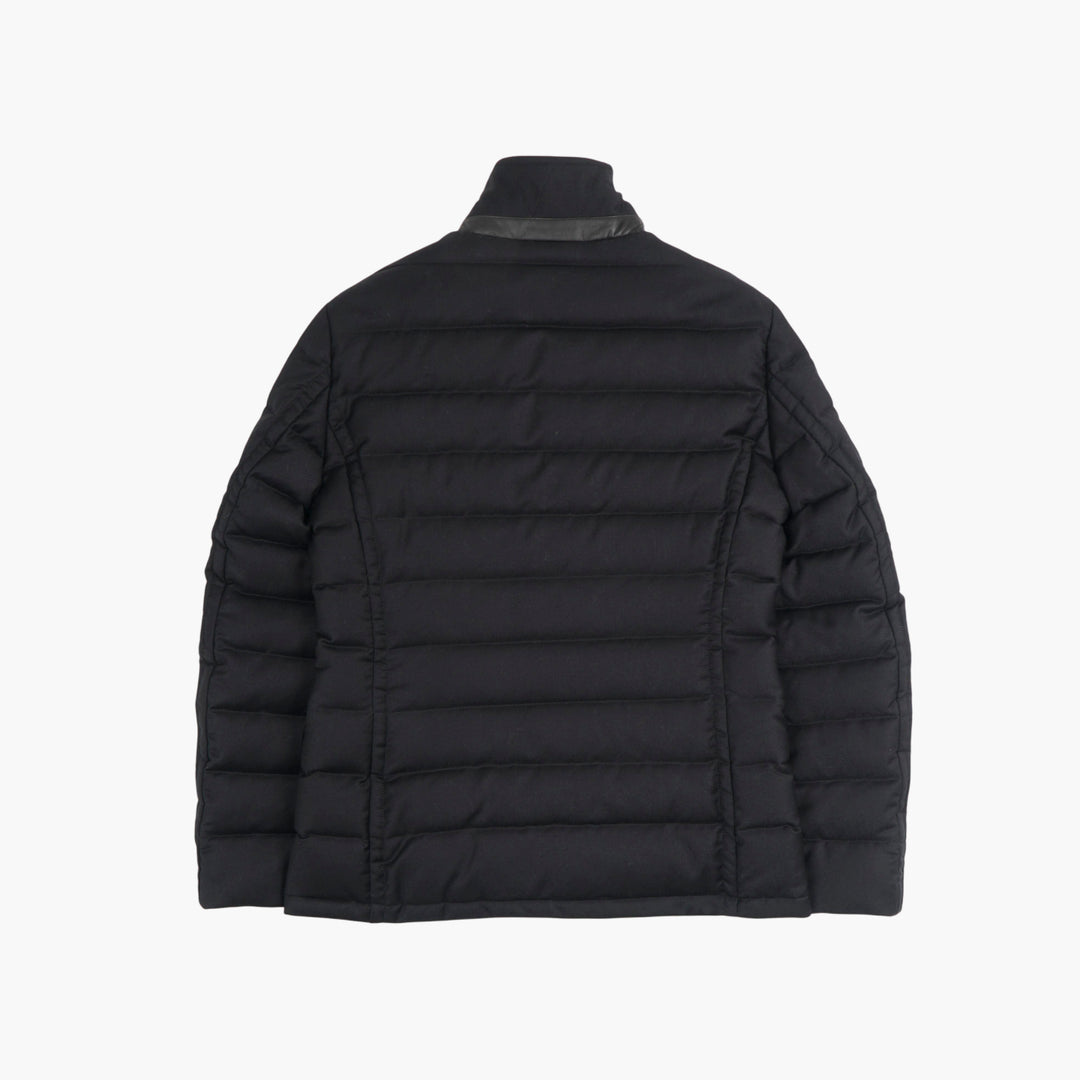 Giacca trapuntata in lana Moorer Nero