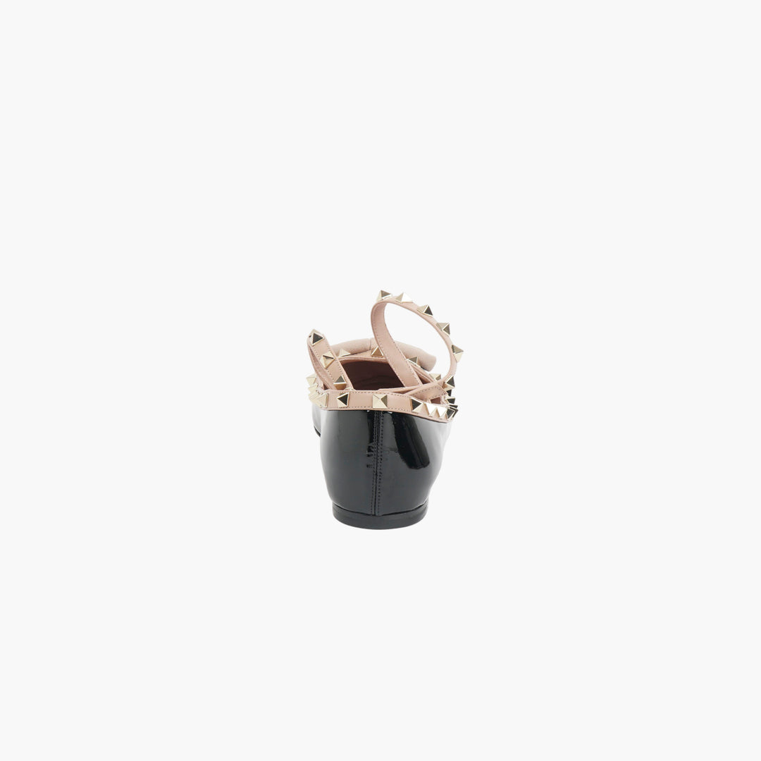 VALENTINO Ballerine in vernice nera