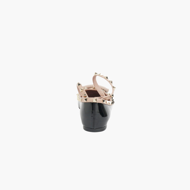 VALENTINO Ballerine in vernice nera
