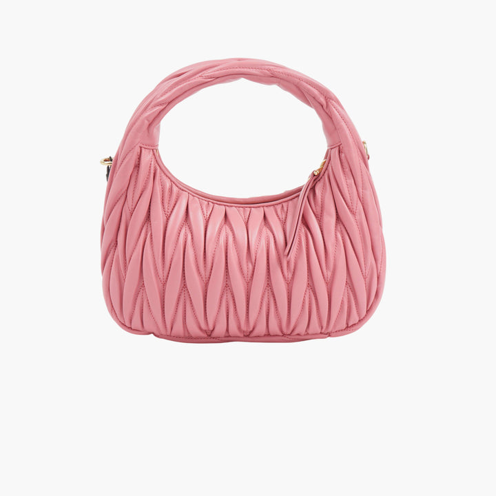 Borsa MIU MIU trapuntata rosa-oro