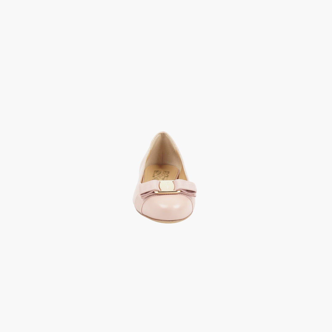Salvatore Ferragamo Ballerine Varina oro rosa
