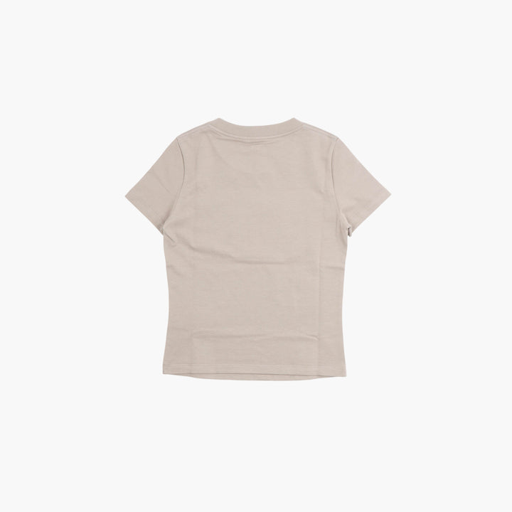 Chloè Grigio Logo Print T-shirt