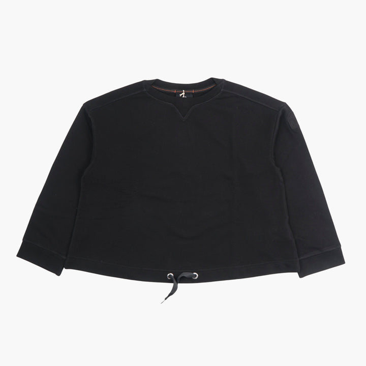 PARAJUMPERS Maglione Nero con Orlo con Coulisse