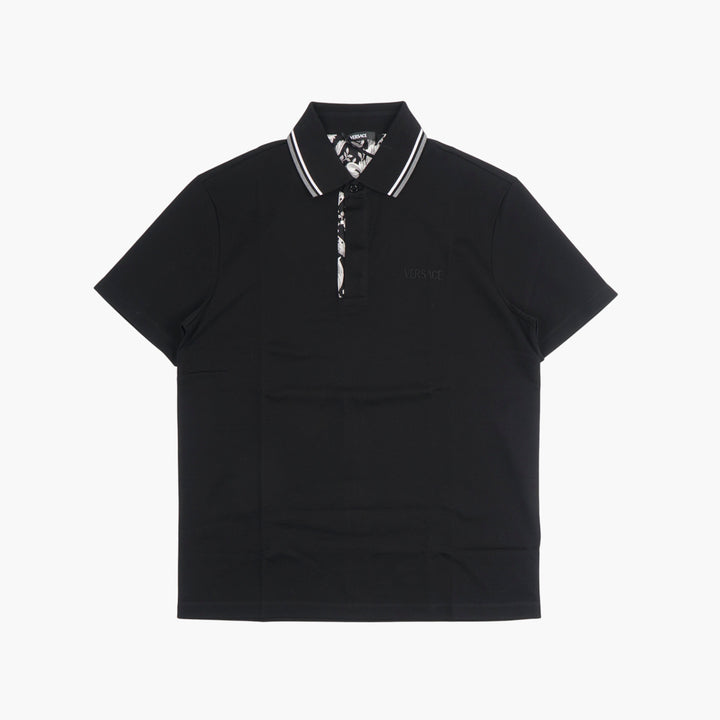 Cintura in pelle nera VERSACE