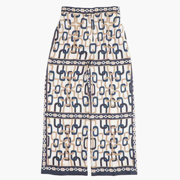 Max Mara Geometric Wide-Leg Trousers