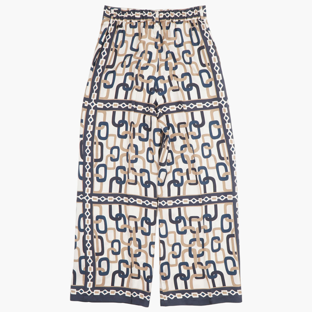 Max Mara Geometric Wide-Leg Trousers