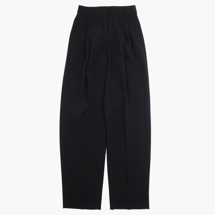 Max Mara Black Straight-Leg Trousers