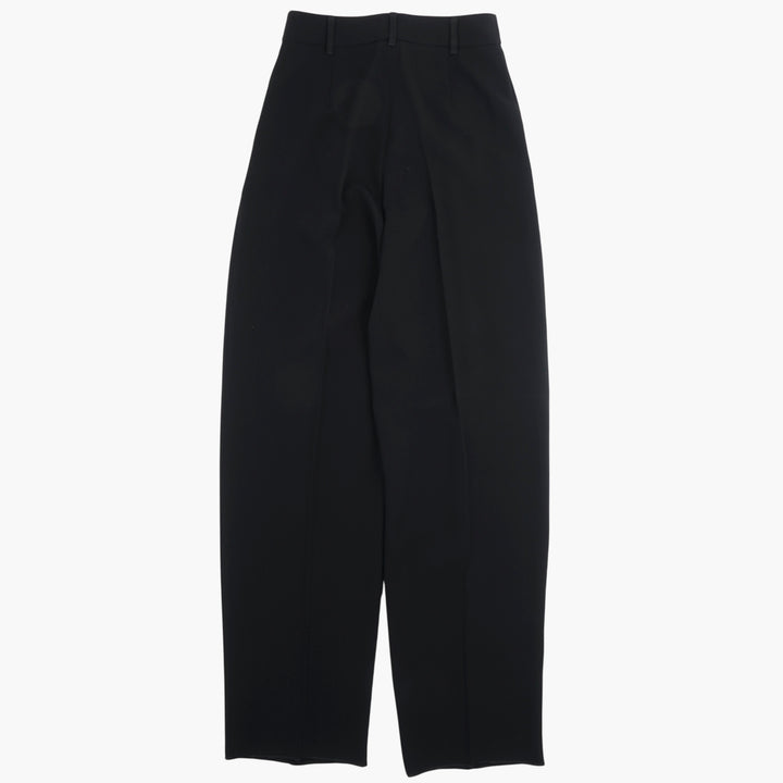 Max Mara Black Straight-Leg Trousers