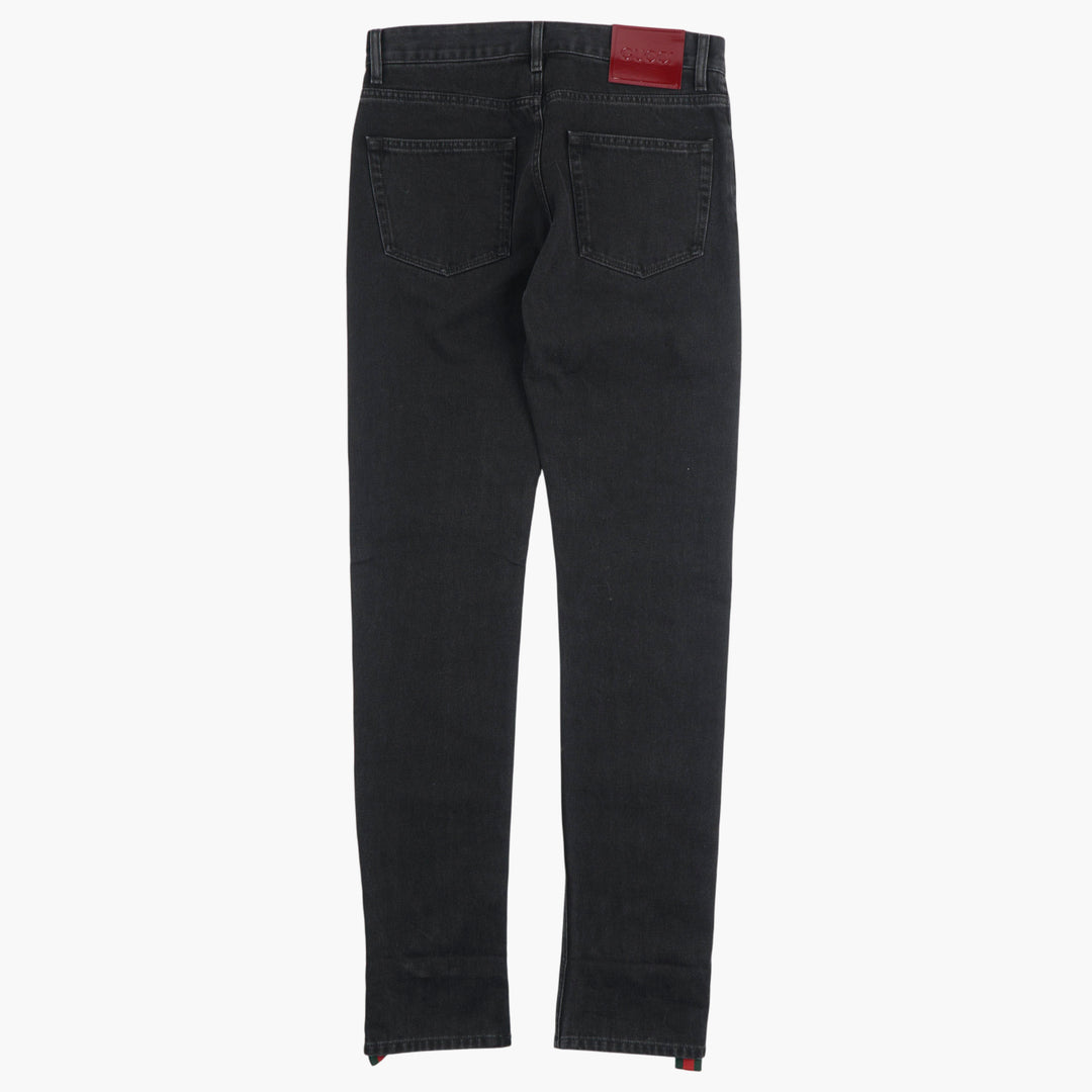 Jeans neri GUCCI