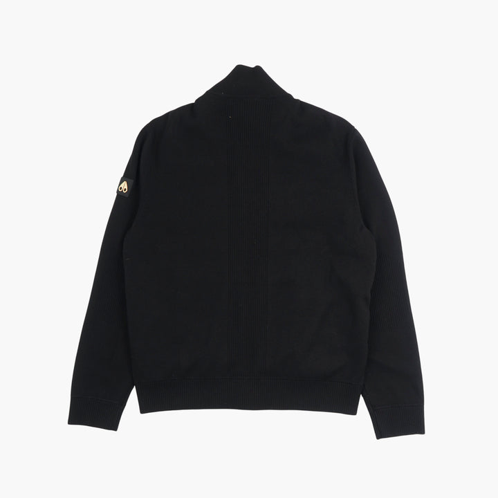 Giacca trapuntata Moose Knuckles nero-oro