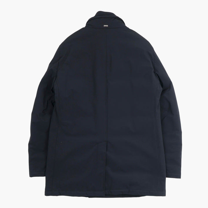 Cappotto doppiopetto blu navy HERNO