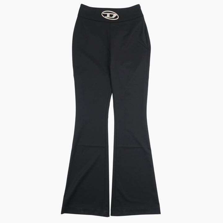 DIESEL Black Pants with Logo