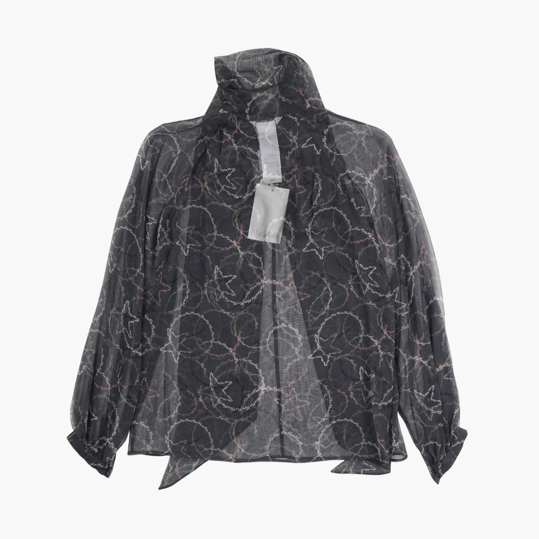Sciarpa Max Mara Nero-Multi