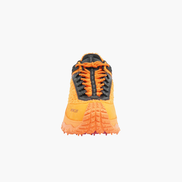 Moncler Orange-Black Sneakers with Vibram Sole