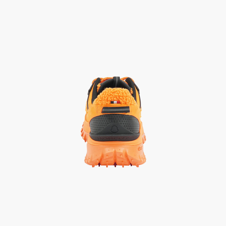 Moncler Orange-Black Sneakers with Vibram Sole