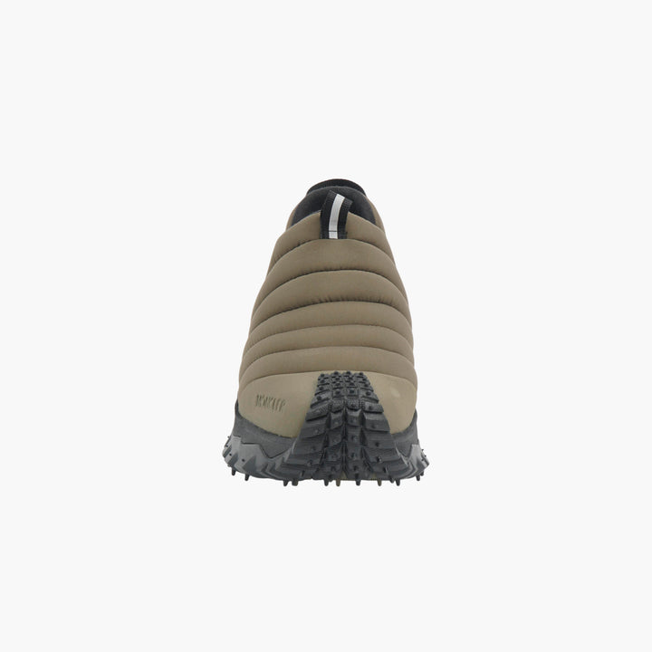Moncler Dark Green-Black Slip-On Shoes