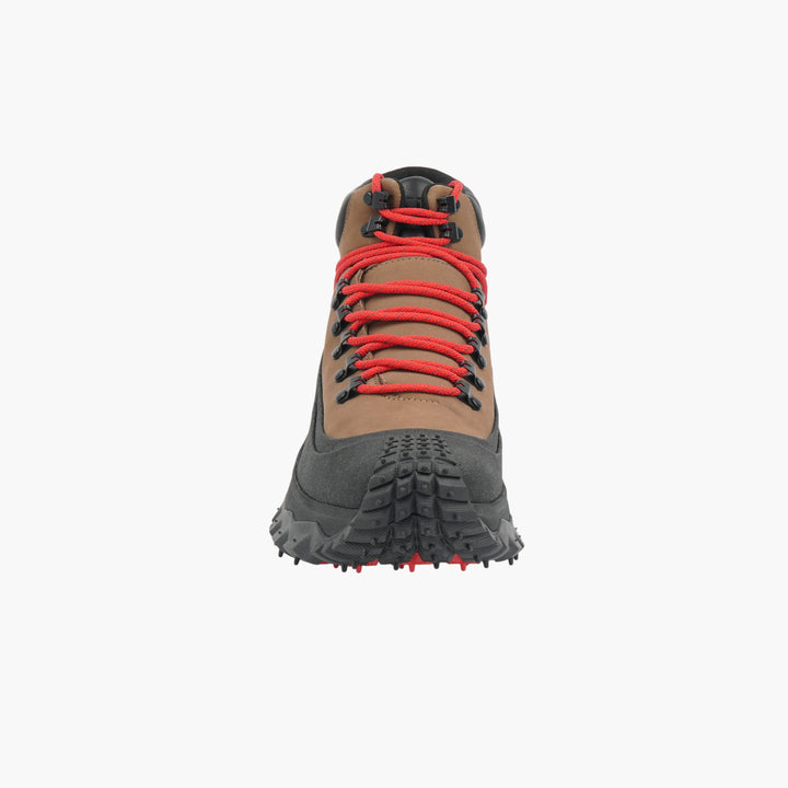 Moncler Black-Brown-Red Hiking Boots