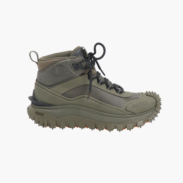 Moncler Gore-Tex Olive Hiking Boots