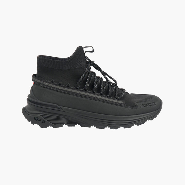 Moncler Black High-Top Sneakers
