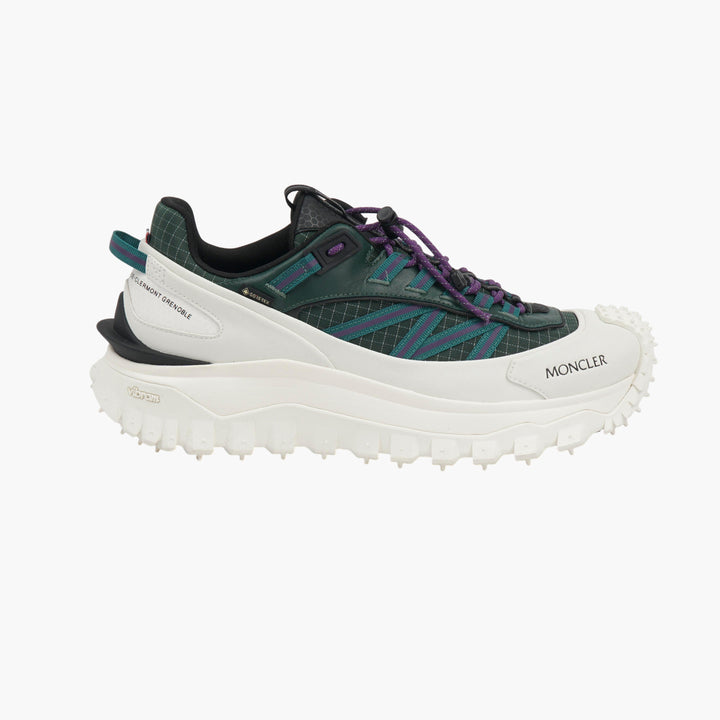 Moncler White-Green-Purple Sneaker