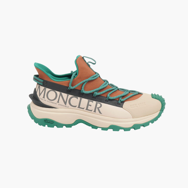 Moncler Light Beige-Green Sneakers