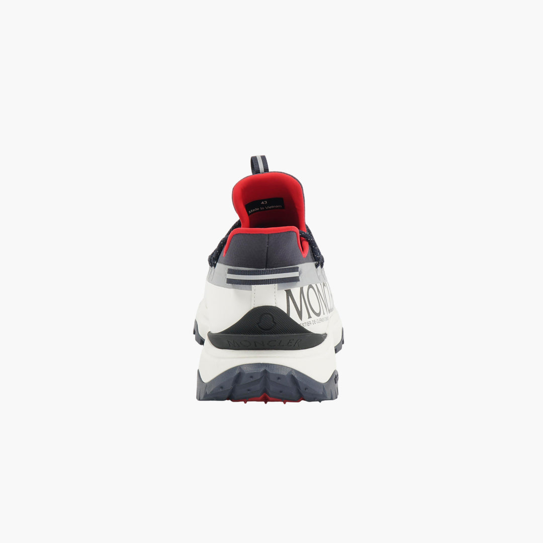 Moncler White-Dark Grey Sneakers