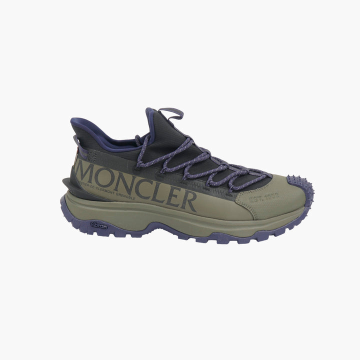 Moncler Green-Blue Trail Grip Sneakers
