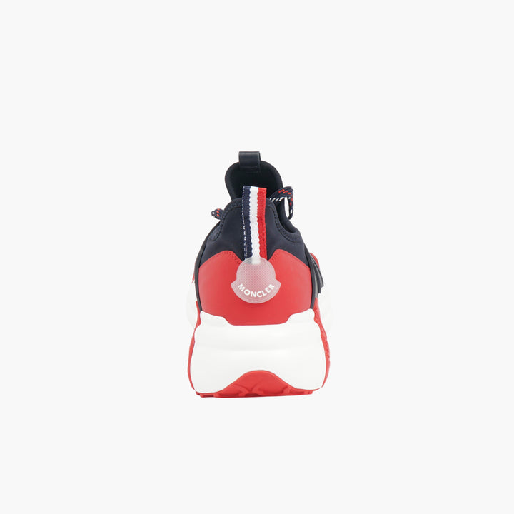 Moncler Black White Red Sneakers