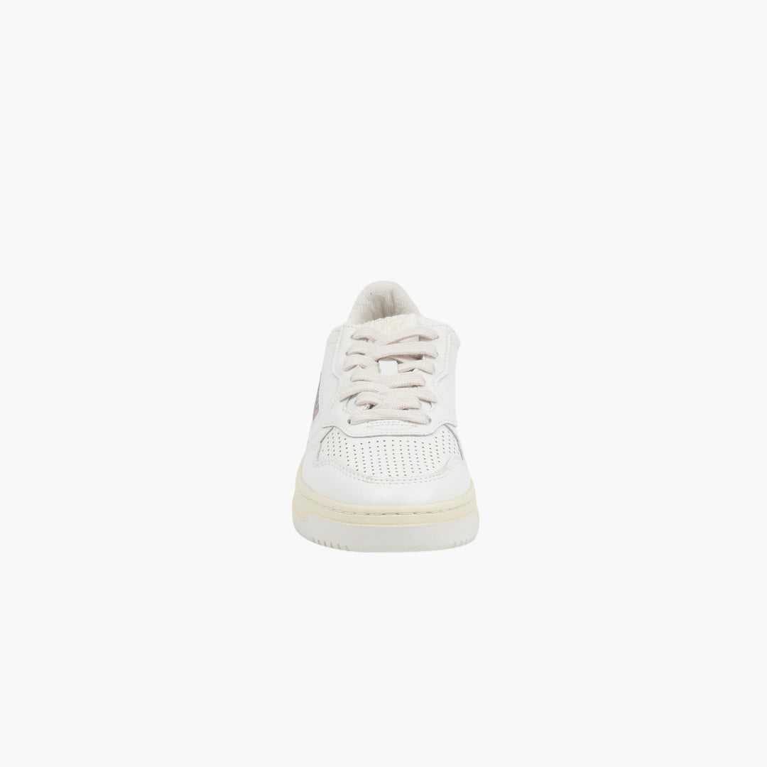 AUTRY White-Ivory Leather Sneakers
