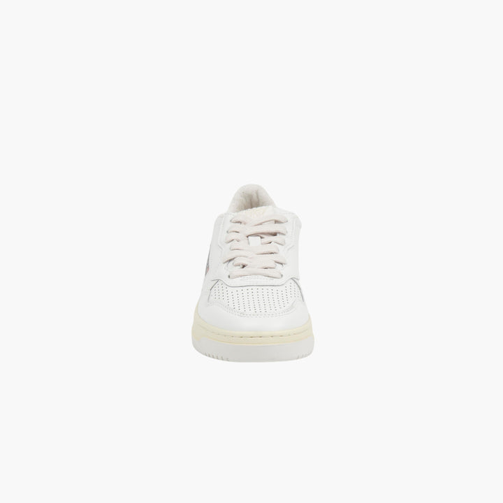 AUTRY White-Ivory Leather Sneakers