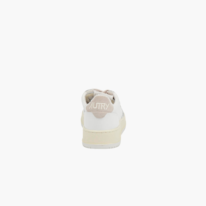 AUTRY White-Ivory Leather Sneakers