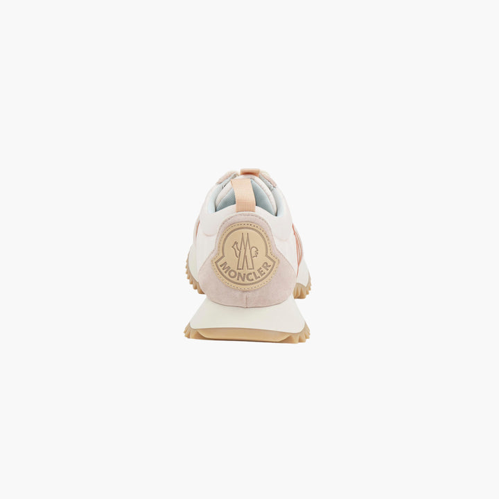Moncler Light Pink Leather Sneakers