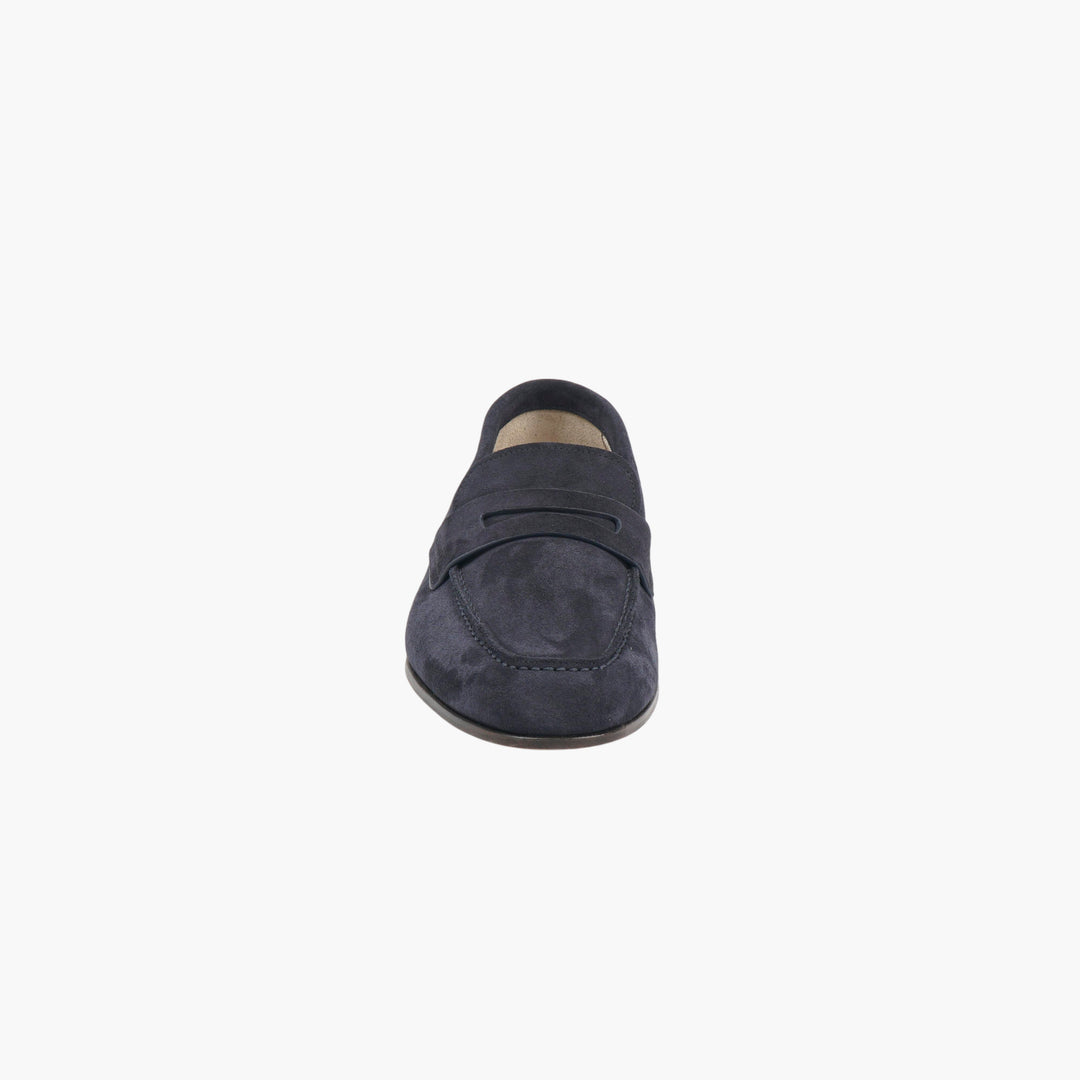 Church's Blue Suede Loafers
