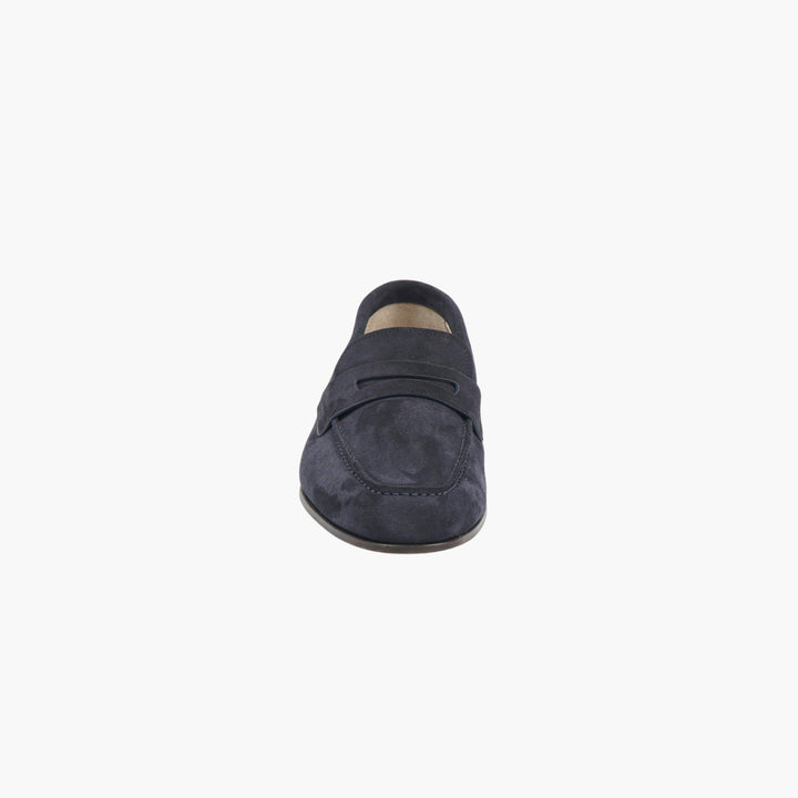Church's Blue Suede Loafers