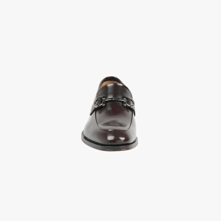 Salvatore Ferragamo Black Leather Loafers