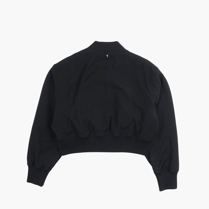Ami Alexandre Matiussi Black Bomber Jacket
