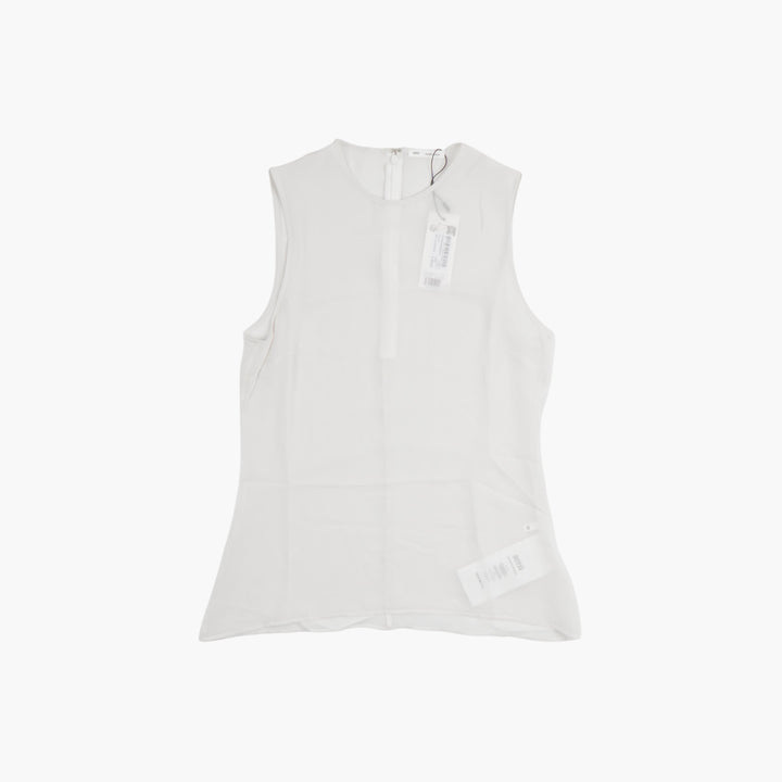 Ami Alexandre Matiussi Sleeveless Top White