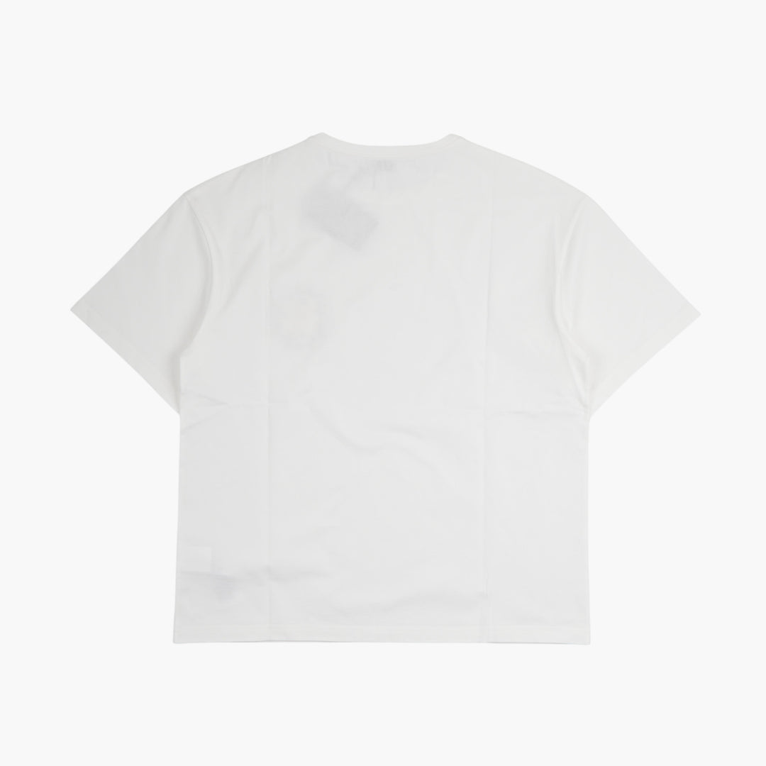 ETRO White-Multi Embroidered T-Shirt