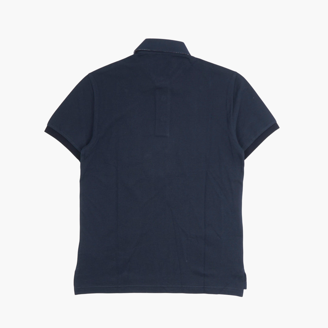 ETRO Navy Cotton Polo Shirt