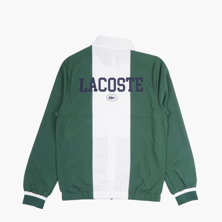Lacoste Green-White Color Block Tracksuit