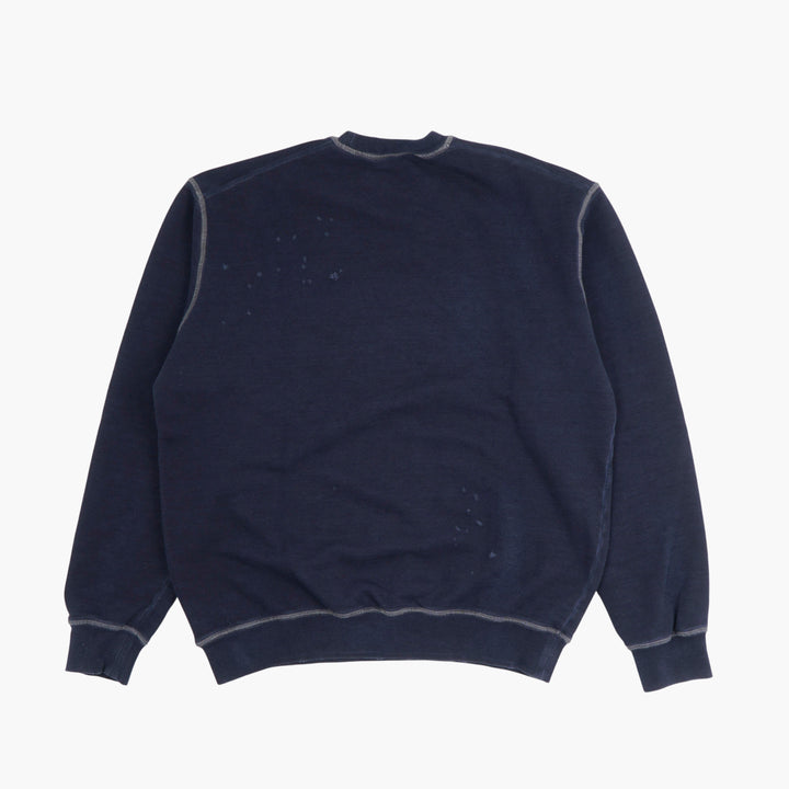 DSQUARED2 Navy-White Logo Sweatshirt