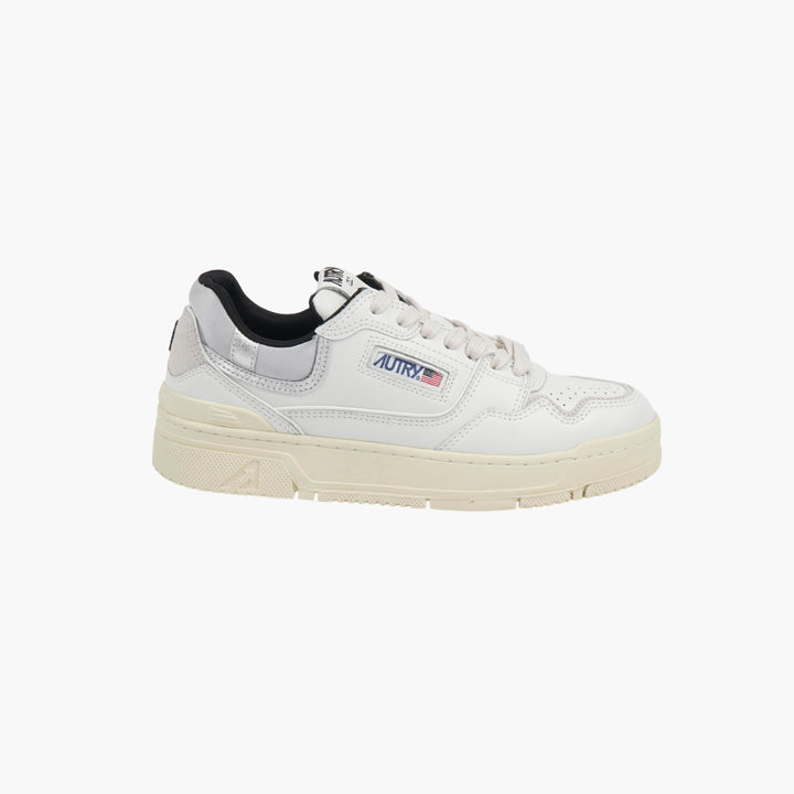 Autry Leather Low-Top Sneakers White