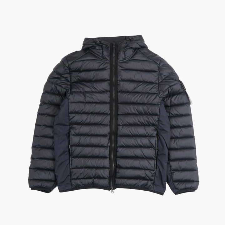 Stone Island Blue Quilted Jacket