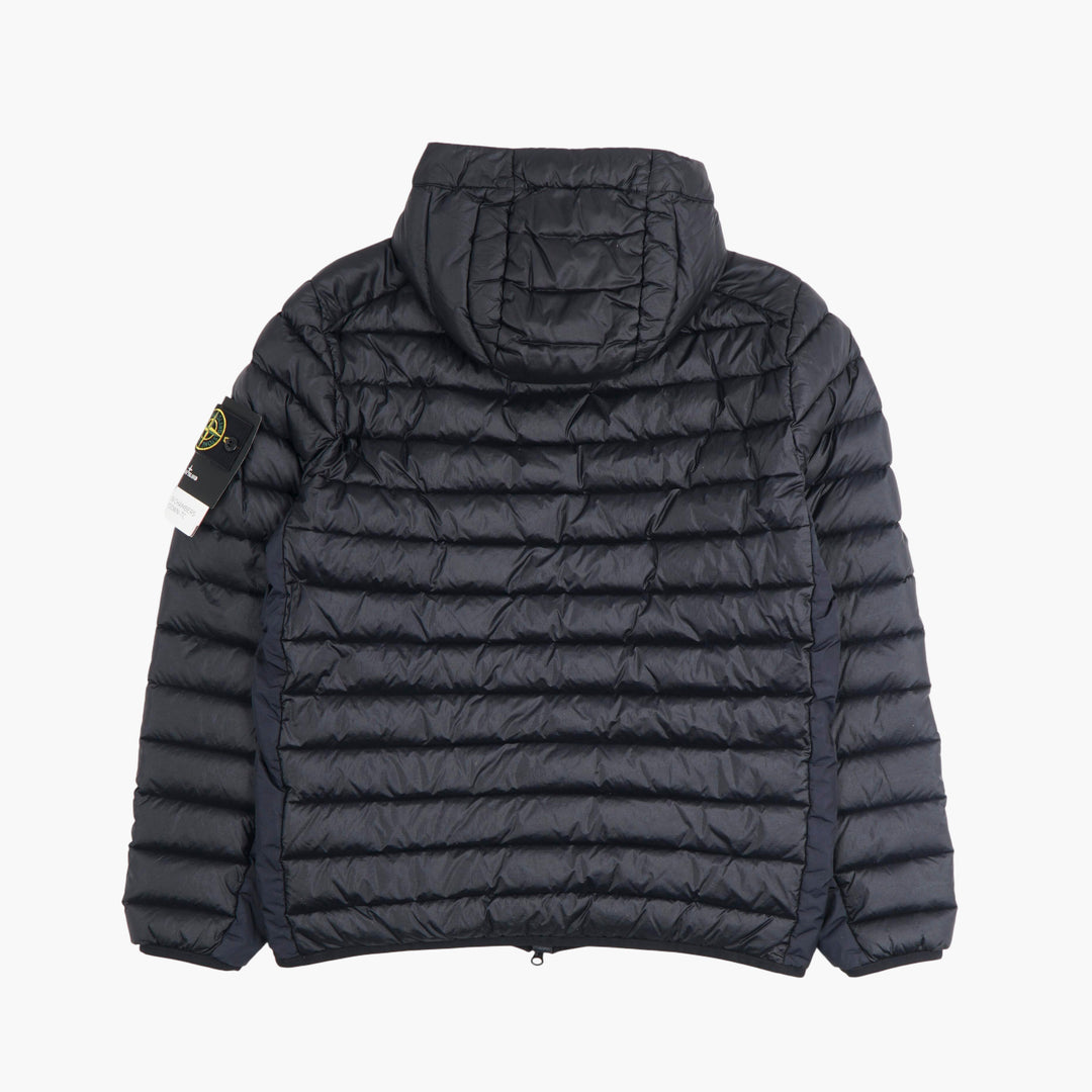 Stone Island Blue Quilted Jacket