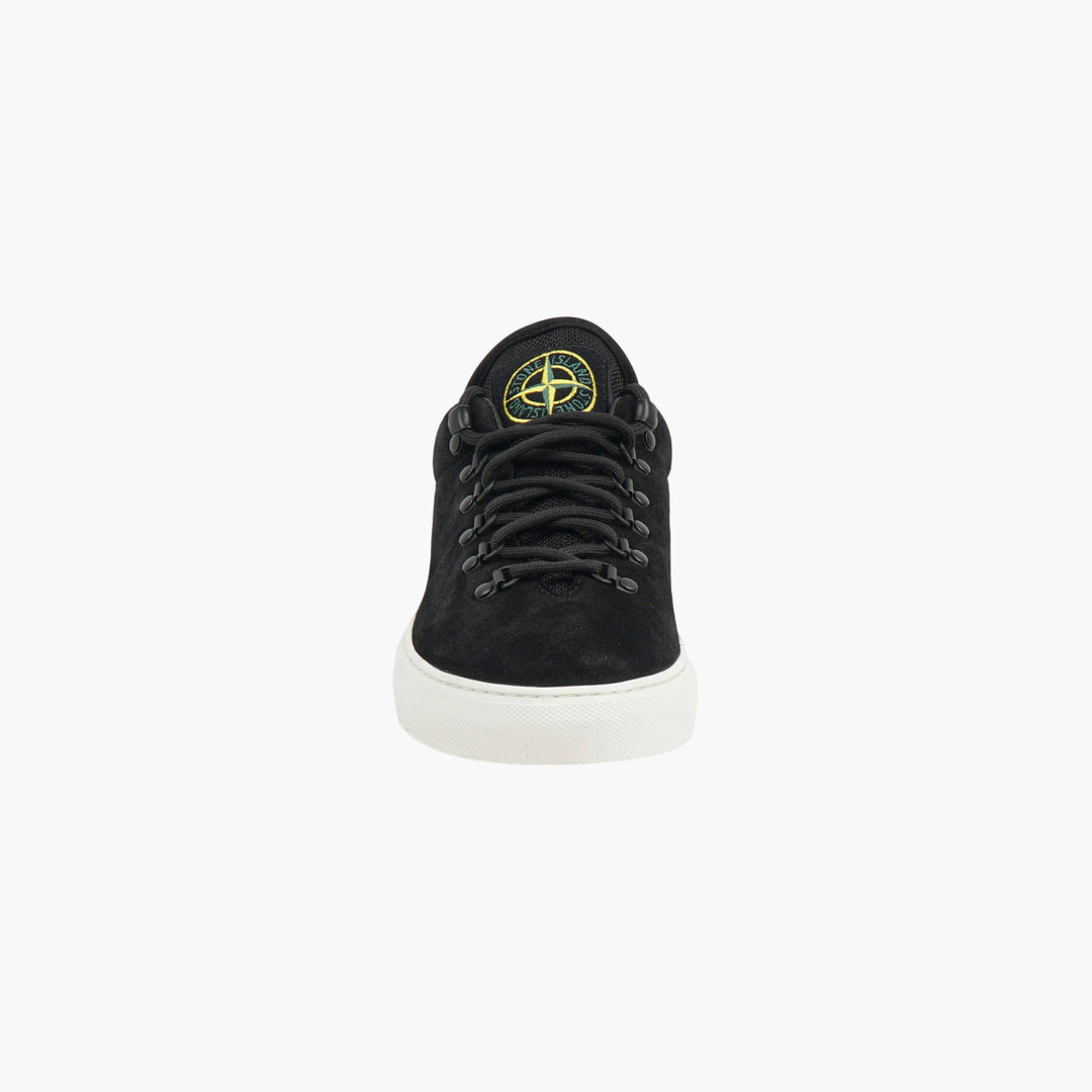 Stone Island Black Suede Sneakers